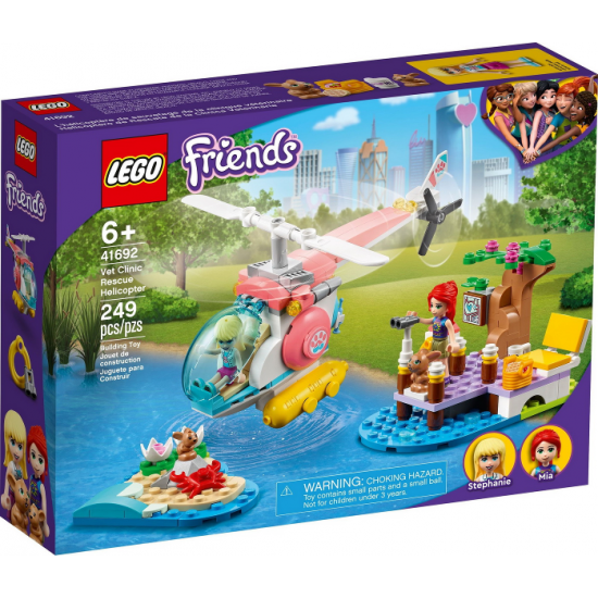 LEGO FRIENDS Vet Clinic Rescue Helicopter 2021